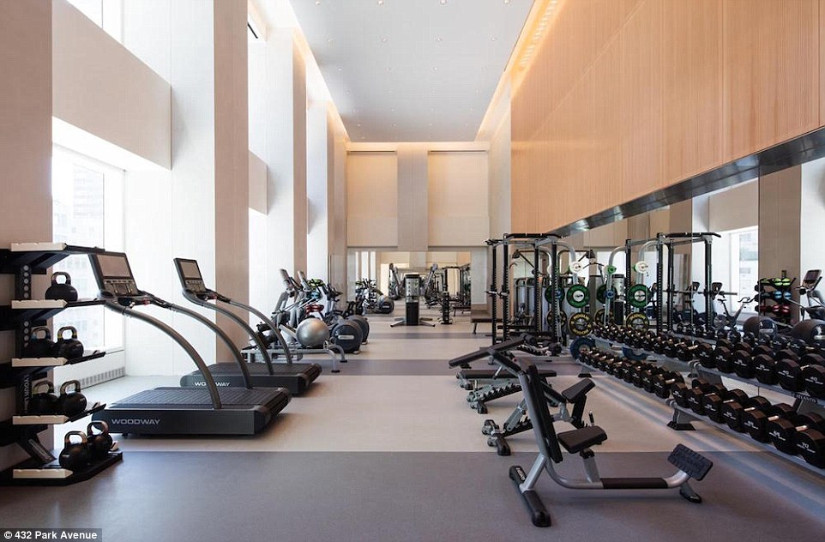 432 park avenue new york gym