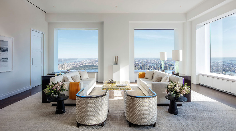 432 park avenue new york living room