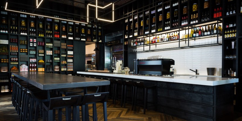 HBA interior design project - modern restaurant in Melbourne